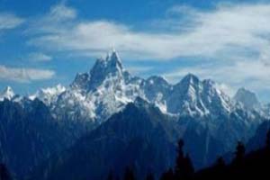 Cottage With the View of Snow Capped HImalayas