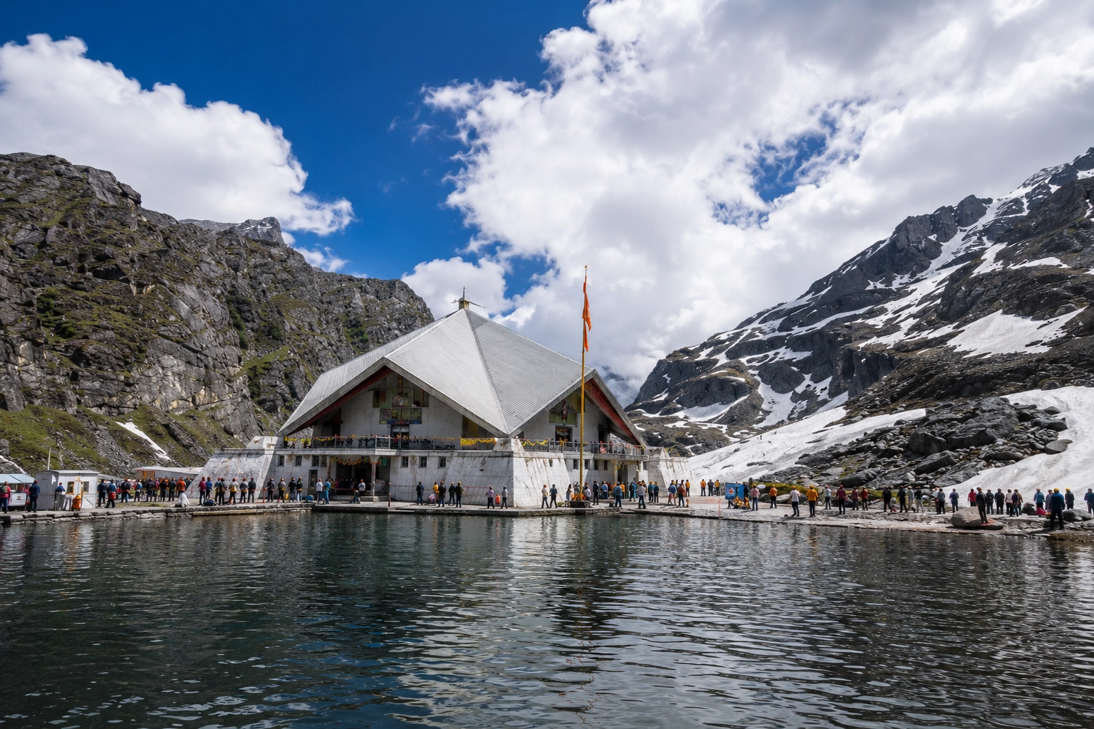 Hemkund Sahib trek route near Valley of Flowers package from Mumbai