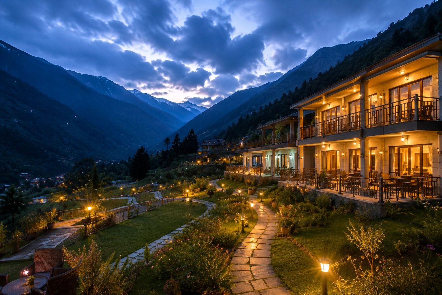 Premium Uttarakhand stay included in luxury Valley of Flowers package