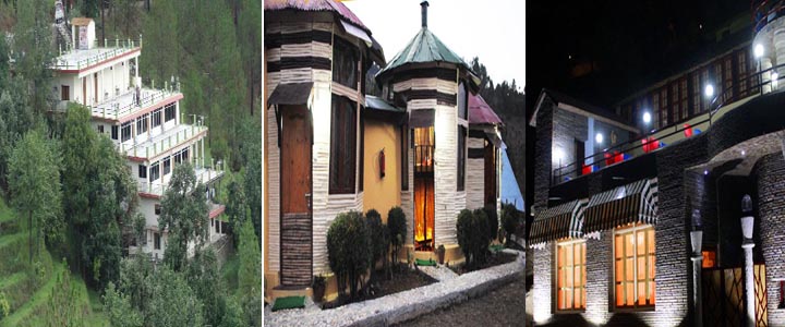 kausani three star hotels 