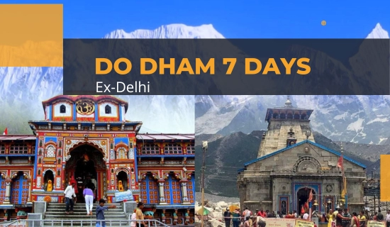 Do Dham Yatra tour packages 