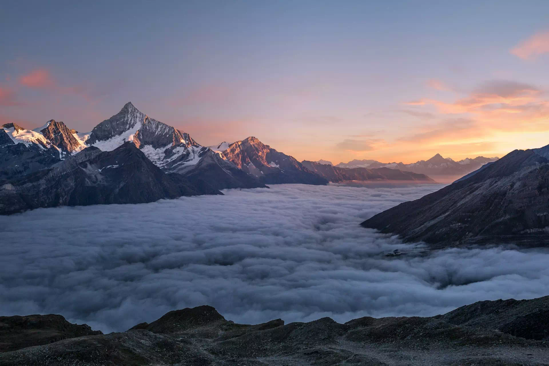 Himalayan mountains panorama for Char Dham Yatra 2026