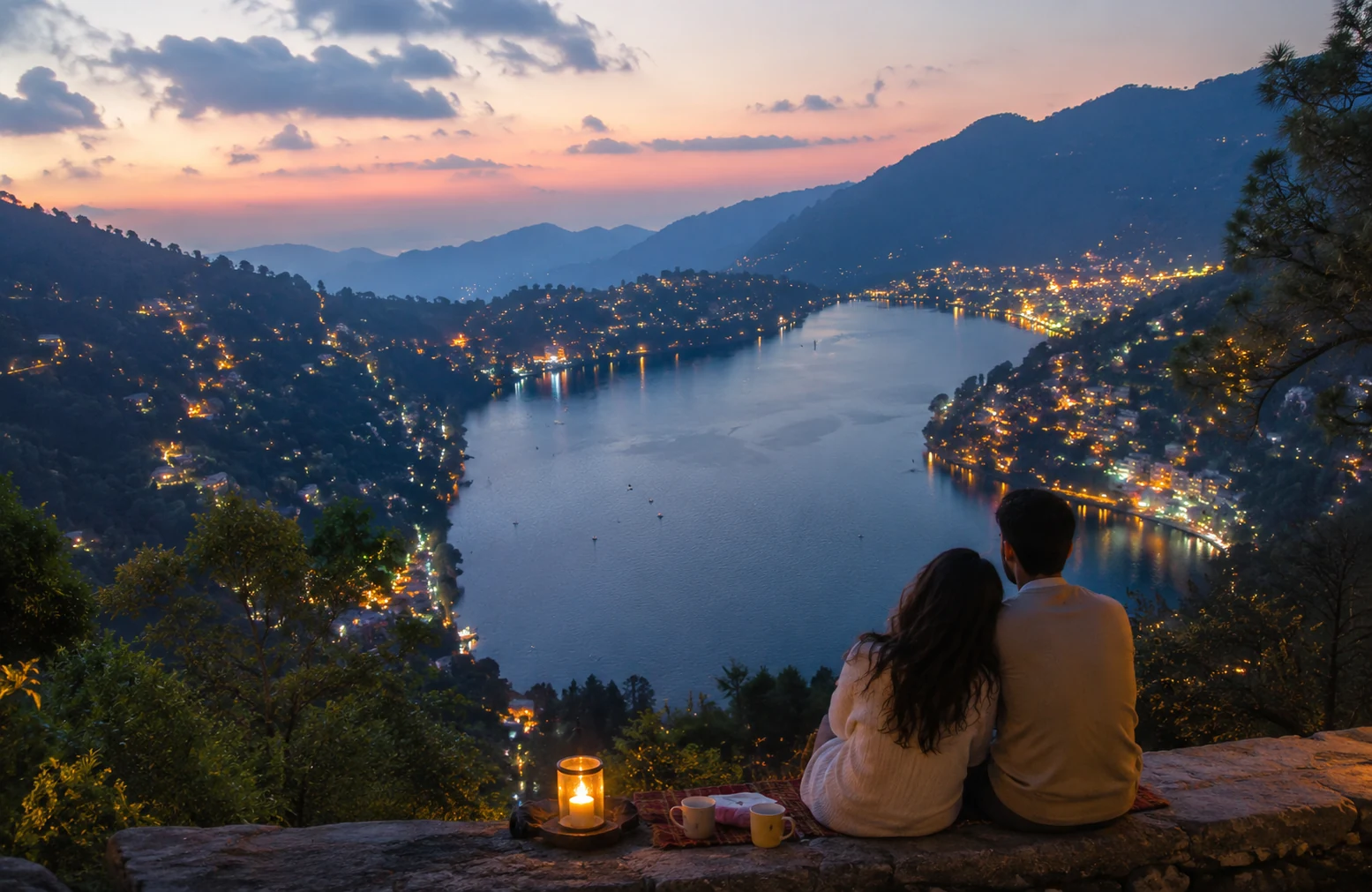 Lake view hotel in Nainital from Pune