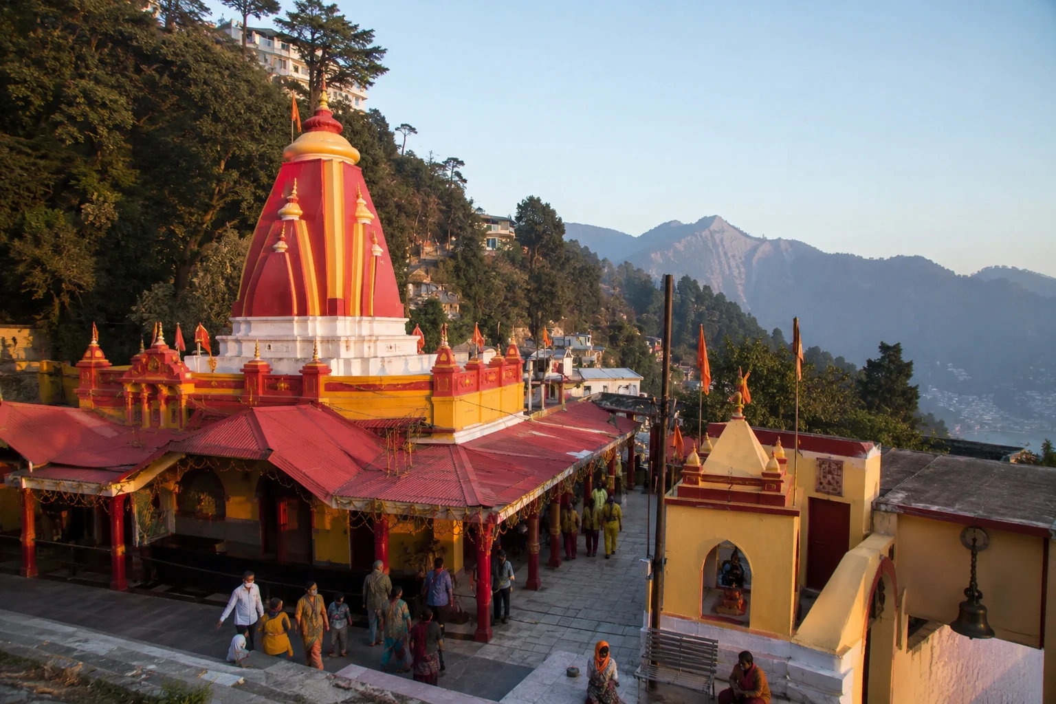 Hanuman Garhi Nainital sunset point