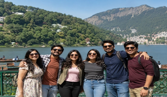 Nainital group tour planning with Tempo Traveller and multiple hotel rooms