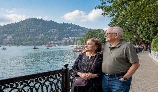 Senior citizen friendly Nainital tour with comfortable vehicle and easy sightseeing