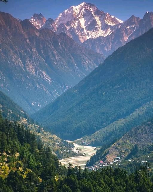 Family with kids enjoying Uttarakhand mountain holiday