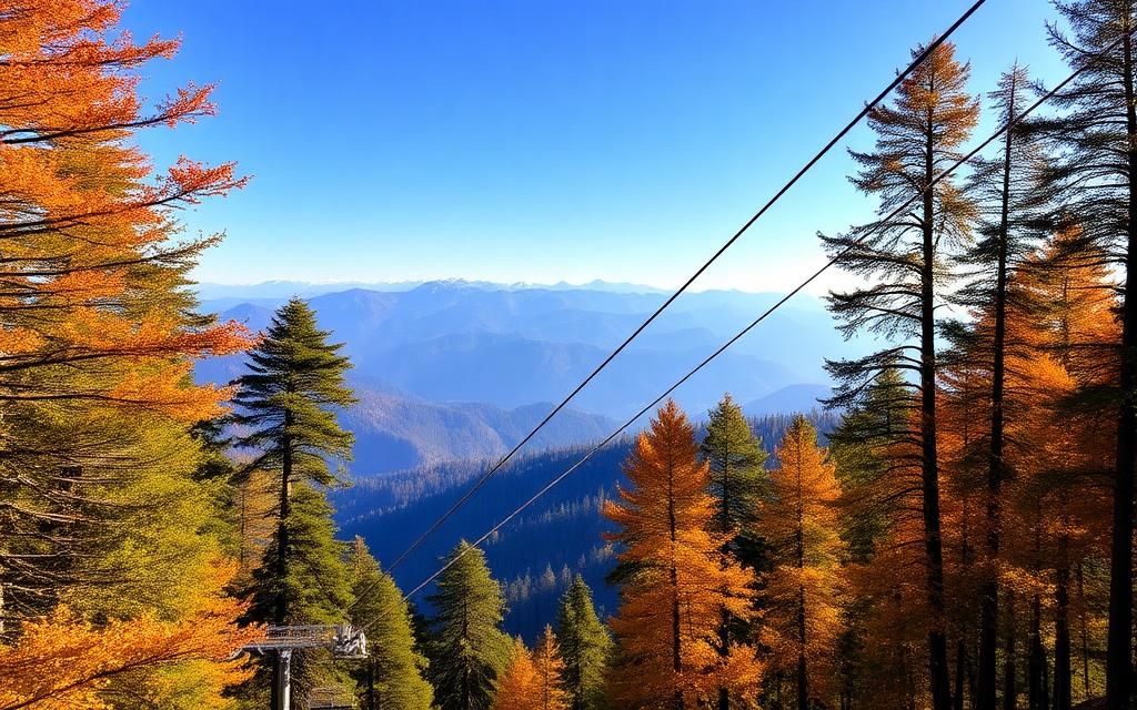 Auli and Joshimath in April with Himalayan peaks and spring meadows