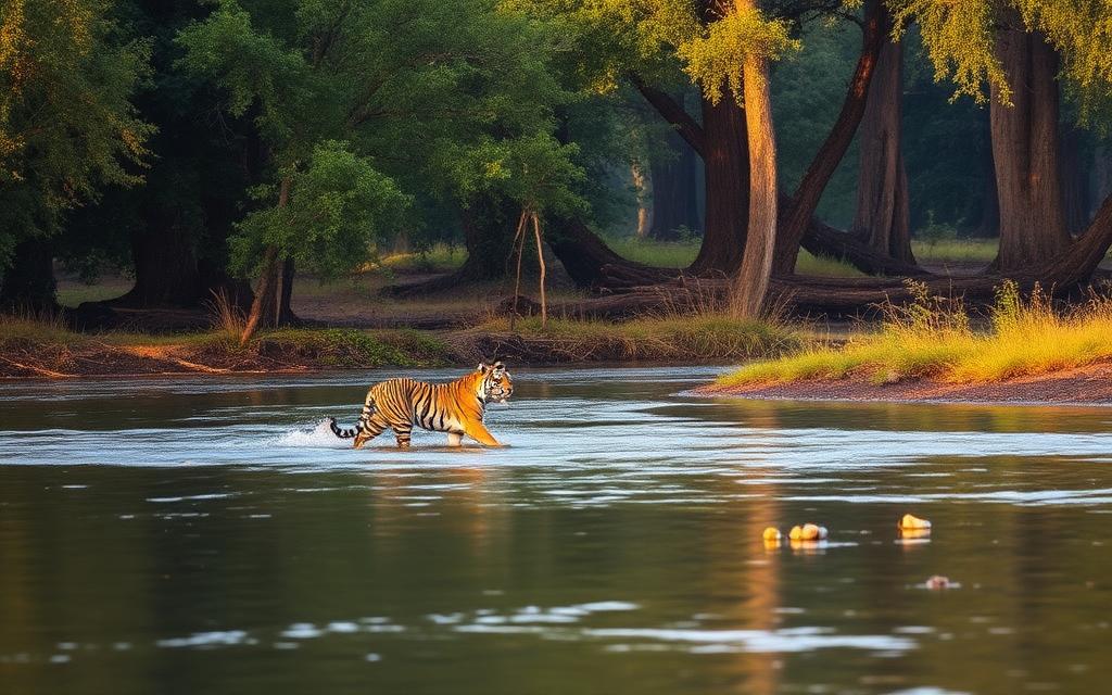 Jim Corbett safari near Ramnagar railway station in Uttarakhand train itinerary